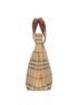 Burberry Logo Check Shopping Tote, side view